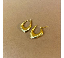 Argola Angular LS - Ouro
