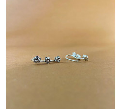 Earring Climb Roses OX