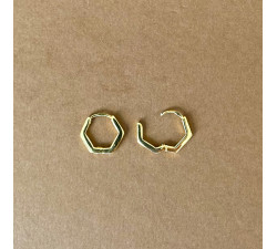 Click Hexagon LS Ring - Gold 