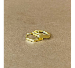 Click Hexagon LS Ring - Gold 