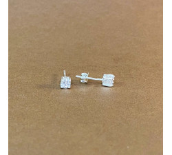 Earring Point Light 4mm Crystal Earring Point Light 4mm Crystal