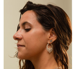 Ox Life Tree Earring Ox Life Tree Earring