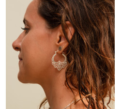 Ox Life Tree Earring Ox Life Tree Earring