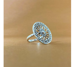 Anel Mandala Flower
