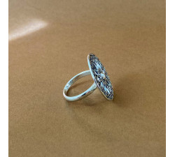 Mandala Flower Ring 