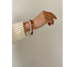 Bracelete Quartzo Rosa