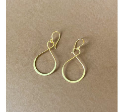 Brinco Gancho Infinito - Ouro
